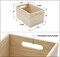 Sorbus Unfinished Wood Crates - Organizer Bins, Wooden Box for Pantry Organizer Storage, Closet, Arts & Crafts, Cabinet Organizers, Containers for Organizing (2 Pack)
